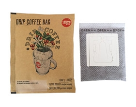 Ultrasonic drip coffee packaging machine