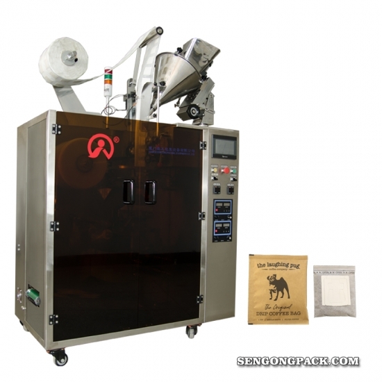Drip Bag Packing Machine Indonesia Sulawesi(Celebes) Kalossii Coffee for with Outer Envelop