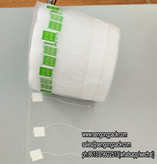filtros de nylon de la malla de la máquina de la bolsita de té de la pirámide- SENGONG