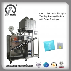 empaquetadora plana de té de nylon
