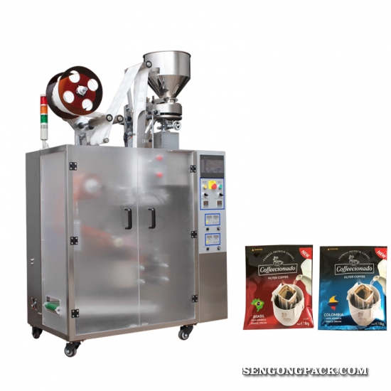 Drip Bag Packing Machine for Canephora/Robusta Caffee with Outer Envelop