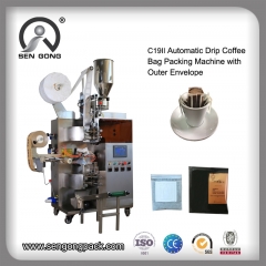 
     embalaje de café por goteo
    