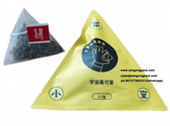 Automatic Pyramids Tea Bag Packing Machine