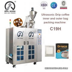 Máquina de embalaje de polvo de café Sachet de goteo