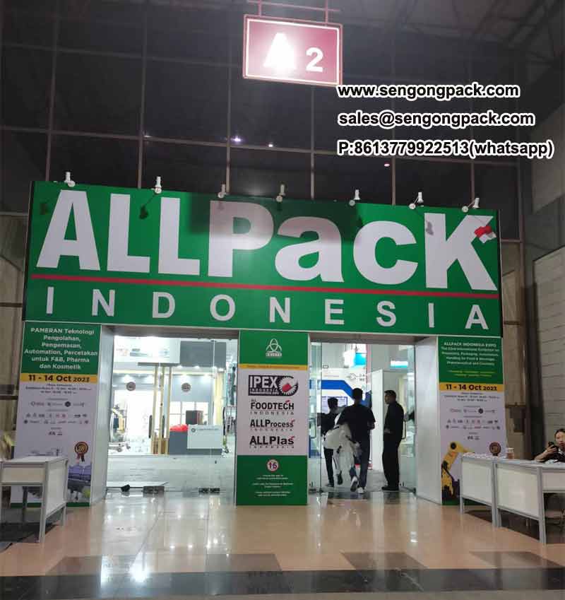 Máquina Senong en ALLPACK INDONESIA EXPO 2023